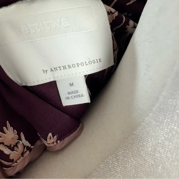 Anthropologie Ett:twa Women's Floral Blazer - Purple - Picture 9 of 10